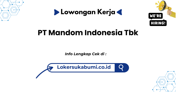 pt mandom indonesia tbk